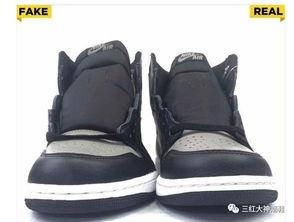 耐克*的球衣号码,aj1影子灰鞋舌23这个颜色正常吗?