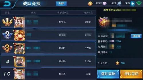 *荣耀战队全服排行榜*荣耀全服排名是什么意思啊「2018年的天梯赛」
