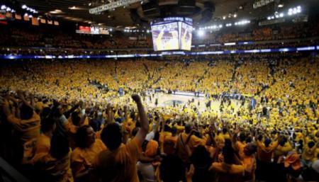 勇士队主场俯瞰图〖NBA哪些球馆是魔鬼主场 〗