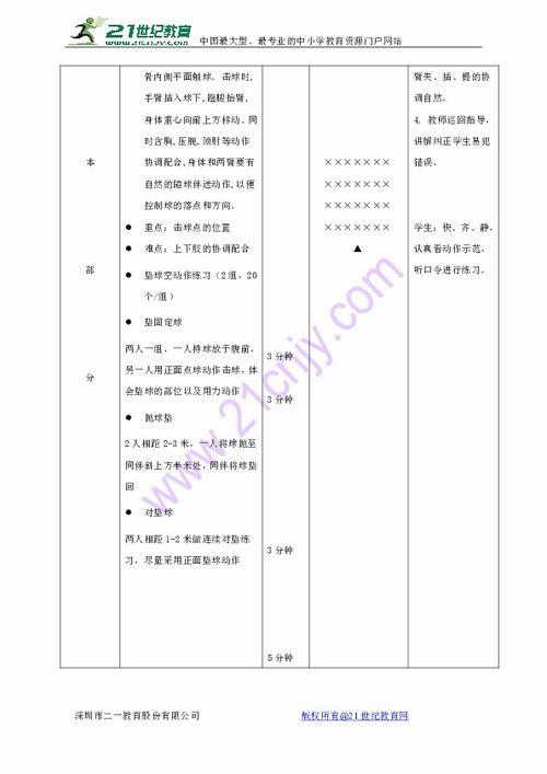 排球正手进攻套路教学设计中考排球4号和5号哪个更好