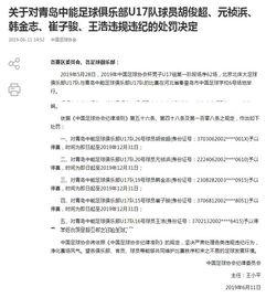 足协再开重磅罚单,哪些人得到了处罚 「霸道中超裁判」