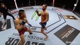 UFC李景亮KO阿根廷一哥视频高清回放！火爆全场惊呆老铁们