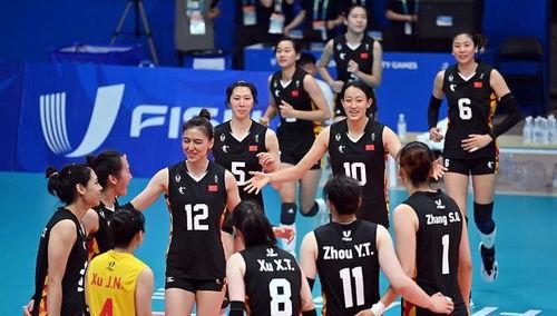 中国女排男排比赛赛程表,成都31届大运会排球比赛时间