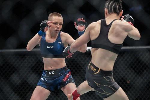 UFC中国女选手被KO，现场炸锅了！