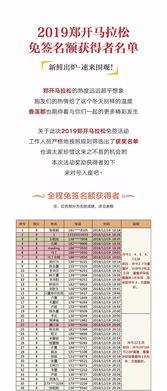 郑开马拉松2023全程中签率,郑州马拉松中签率是多少