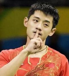 乒乓球的头像张继科可爱，真不是吹的！
