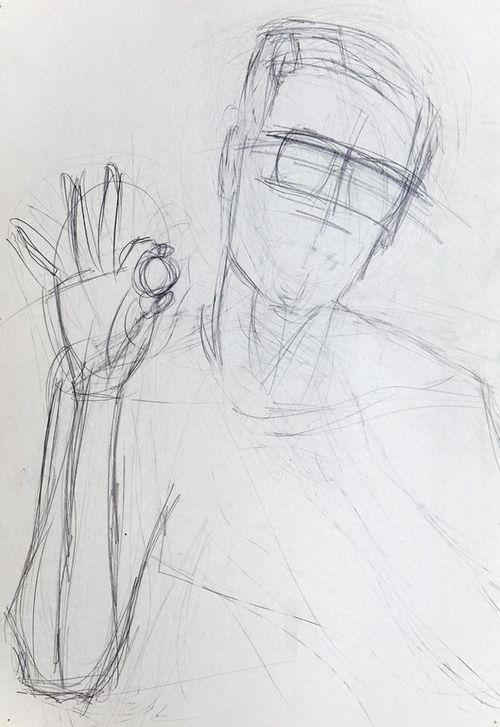 梅西球衣怎么画素描的,想做原画师应该从哪里开始学起,零基础大概要学几年?