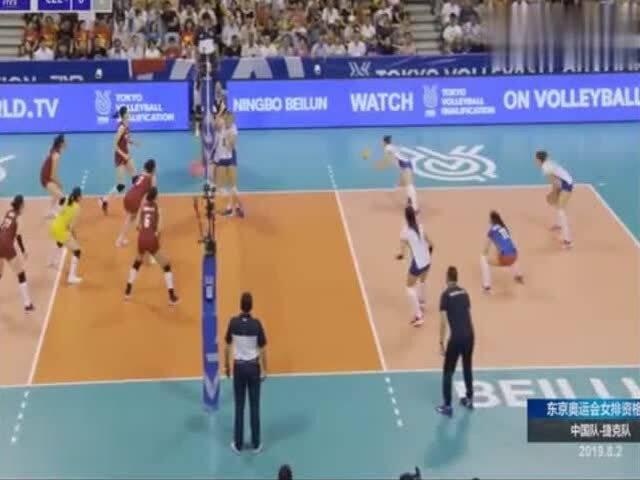 中国女排VS捷克：奥运赛场上的“火拼”全记录！