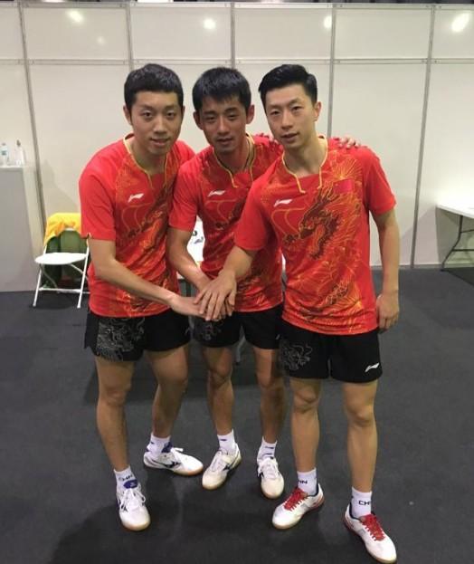 许昕和张继科马龙，这三剑客聊天室曝光！